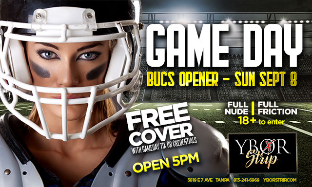 Bucs Opener – Watch Party – Sunday, September 8